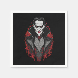 Halloween 9 Vampire, beängstigendes Monster, Horro Serviette