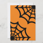 Halloween A Baby Brewing Baby Shower Einladung (Rückseite)