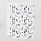 Halloween A Baby wird Baby-Dusche brauen Einladung (Rückseite)