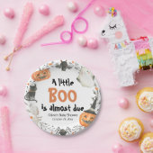 Halloween A Little Boo ist beinahe eine Kinderdusc Pappteller (Party)