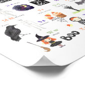 Halloween ABC Poster Kids Study Guide (Ecke)