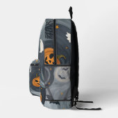 Halloween-Abend Bedruckter Rucksack (Rechts)