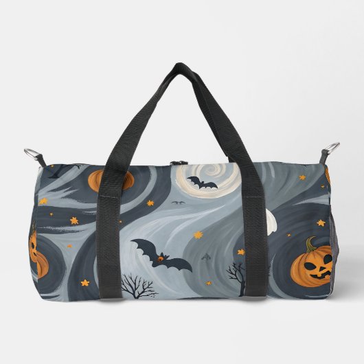 Halloween-Abend Duffle Bag (Vorderseite)
