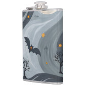 Halloween-Abend Flachmann (Links)