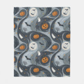 Halloween-Abend Fleecedecke (Vorderseite)