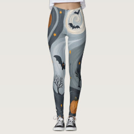 Halloween-Abend Leggings