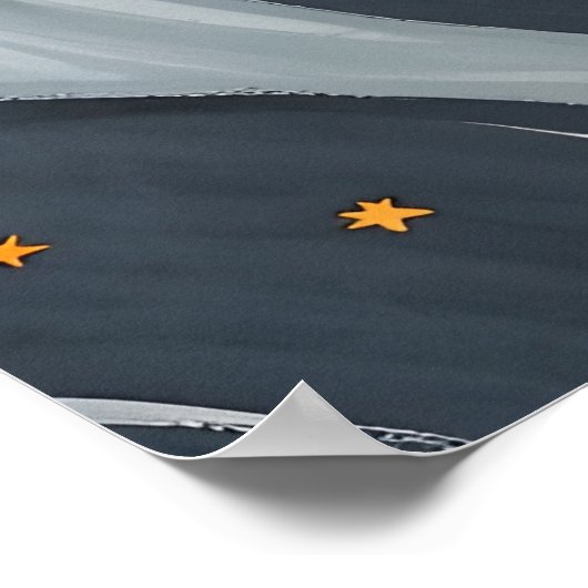 Halloween-Abend Poster (Ecke)