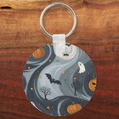 Halloween-Abend Schlüsselanhänger (Vorderseite)