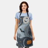 Halloween-Abend Schürze (Getragen)