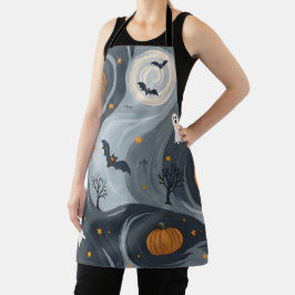 Halloween-Abend Schürze