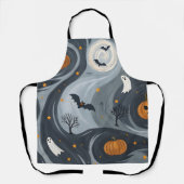 Halloween-Abend Schürze (Vorderseite)