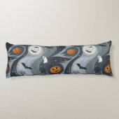 Halloween-Abend Seitenschläferkissen (Rückseite)