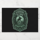 Halloween-Abend Slime Apothecary-Labels Alkoholflaschenetikett (Einzelnes Label)