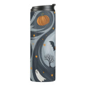 Halloween-Abend Thermosbecher (Nach links gedreht)