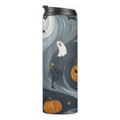Halloween-Abend Thermosbecher (Nach rechts gedreht)