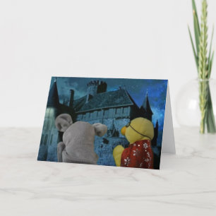 Halloween-Abenteuerkarte Karte