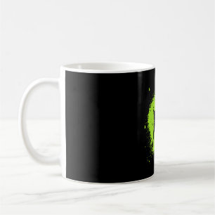 Halloween Aberglaube schwarze Katze Angsthase Kaffeetasse