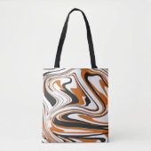 Halloween Abstrakt Artistic Pattern Tasche (Vorderseite)