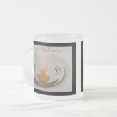 Halloween Abstrakt Glass Tasse Varieté Set (Vorderseite Links)