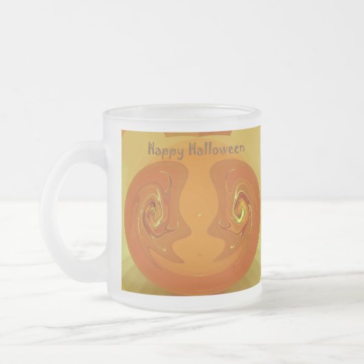 Halloween Abstrakt Glass Tasse Varieté Set (Links)