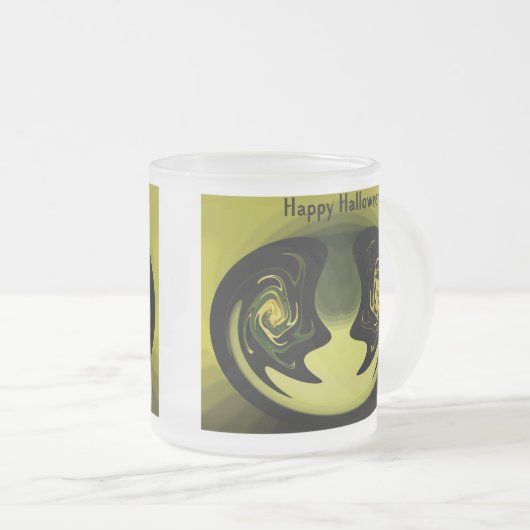 Halloween Abstrakt Glass Tasse Varieté Set (VorderseiteRechts)