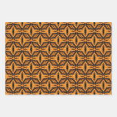 Halloween Abstrakt Pattern Set 3 Geschenkpapier Set (Vorderseite 3)