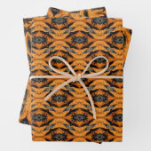 Halloween Abstrakt Pattern Set 3 Geschenkpapier Set (Beispiel)