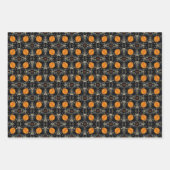 Halloween Abstrakt Pattern Set 5 Geschenkpapier Set (Vorderseite 3)