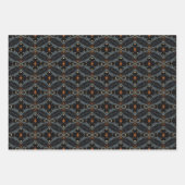 Halloween Abstrakt Pattern Set 5 Geschenkpapier Set (Vorderseite 2)