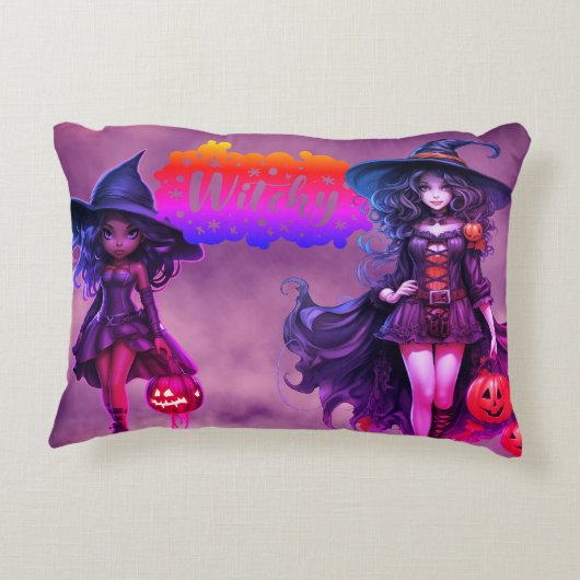 Halloween Accent Pillow Dekokissen (Rückseite)