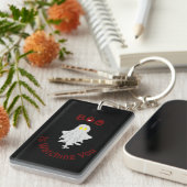 Halloween-Acrylic-Schlüsselanhänger | Boo beobacht Schlüsselanhänger (Vorderseite rechts)