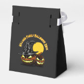 Halloween Add Family Name Year anpassen Geschenkschachtel (Rückseite)