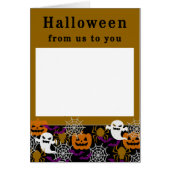 Halloween Add Your Own Family Foto (Vorne)