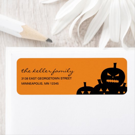 Halloween-Adressetikett (Insitu)