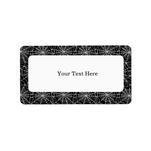 Halloween-Adresslabel Adressaufkleber (Vorne)