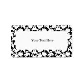 Halloween-Adresslabel Adressaufkleber (Vorne)