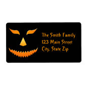 Halloween-Adressmarken (Vorne)