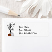 Halloween-Adressmarken (Insitu)