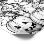 Halloween Aduloring Poster (Ecke)