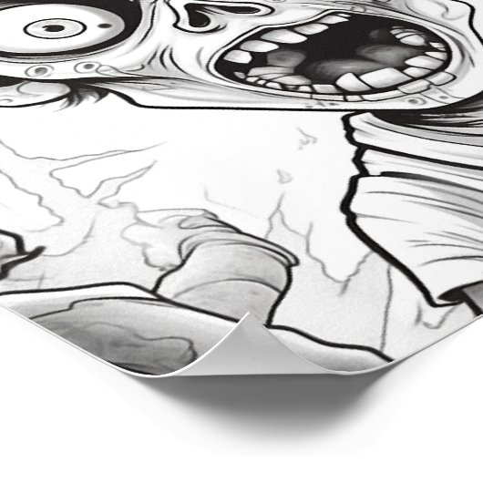 Halloween Aduloring Poster (Ecke)