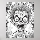 Halloween Aduloring Poster (Vorne)