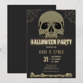 Halloween Adult Party Scully Einladung