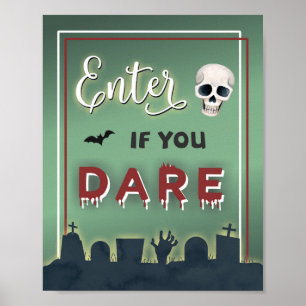 Halloween Adult Party Türe hing Willkommen Poster