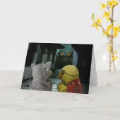 Halloween Adventure Card Karte (Gelbe Blume)