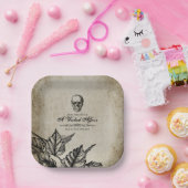 Halloween-Affäre - Vintage Angewohnheit Pappteller (Party)