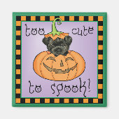 Halloween Affenpinscher Magnet (Vorne)