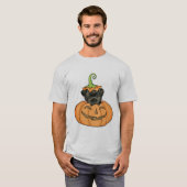 Halloween Affenpinscher T-Shirt (Vorne ganz)