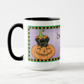Halloween Affenpinscher Tasse (Links)