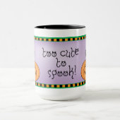 Halloween Affenpinscher Tasse (Zentrum)