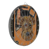 HALLOWEEN AIREDALE DARTSCHEIBE (Vorderseite Links)